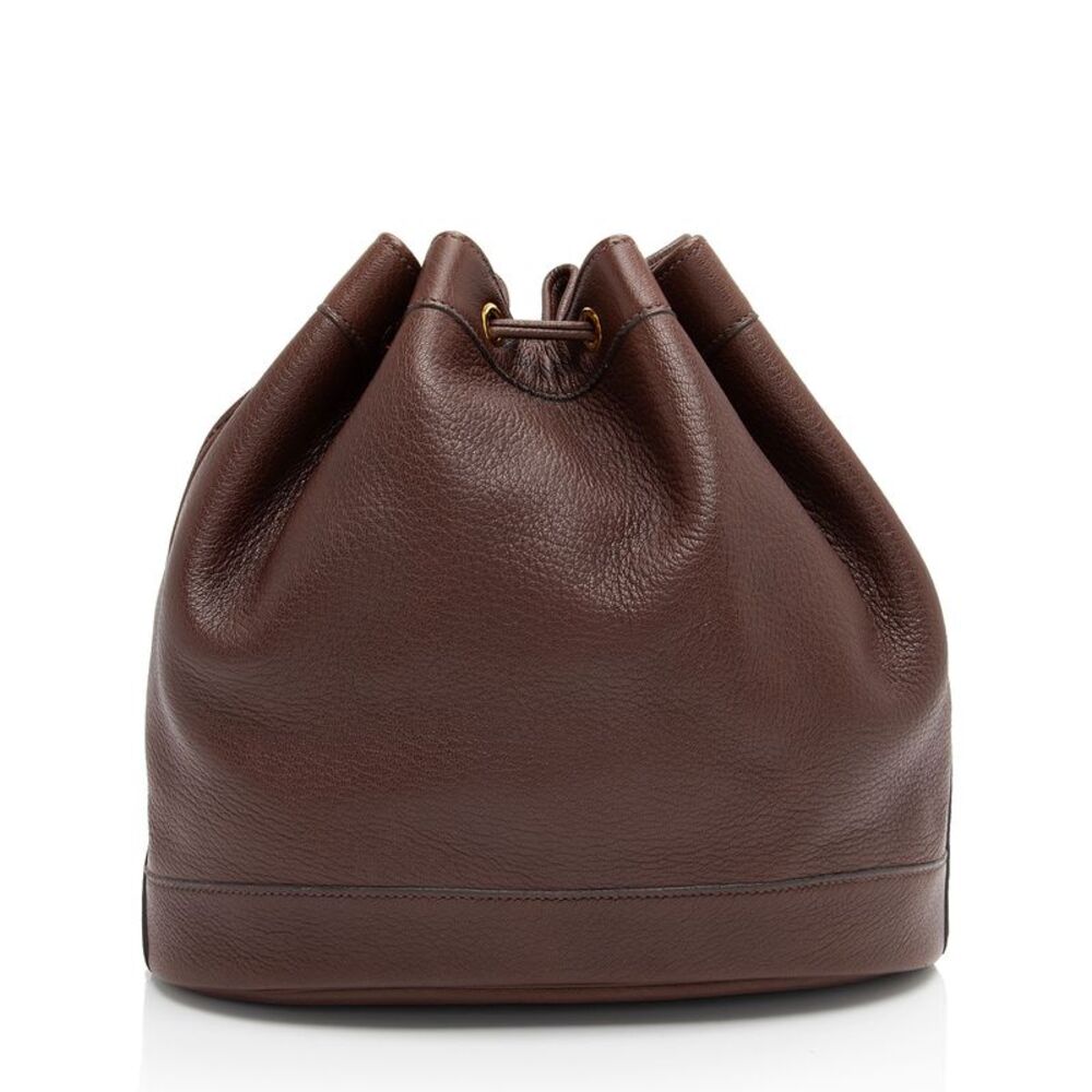 Hermes Vintage Evergrain Market 28 Drawstring Bag - Picture 3 of 15